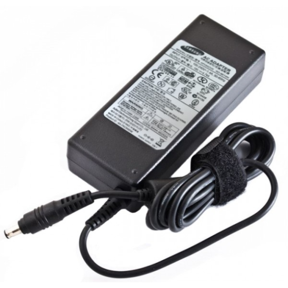 Блок питания (сетевой адаптер) для ноутбуков Samsung 19V, 4.74A, 90W, 5.5х3.0 с кабелем