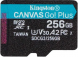 Карта памяти microSDXC 256GB Kingston SDCG3/256GB Canvas Go! Plus + adapter
