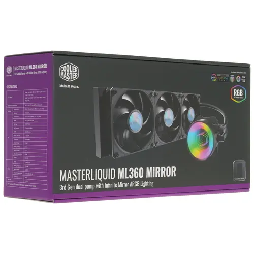 Система охлаждения Cooler Master MasterLiquid ML360 MIRROR