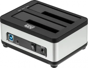 Док-станция для HDD AgeStar <3UBT8-Silver> SATA Docking Station (для подключения 2x3.5"/2.5"SATA HDD, USB3.0)