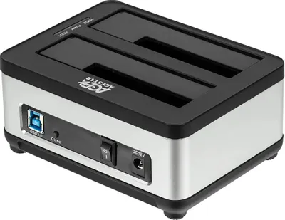 Док-станция для HDD AgeStar &amp;lt;3UBT8-Silver&amp;gt; SATA Docking Station (для подключения 2x3.5&amp;quot;/2.5&amp;quot;SATA HDD, USB3.0)