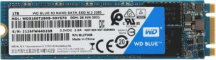 SSD накопитель WD Blue WDS100T2B0B 1ТБ, M.2 2280, SATA III