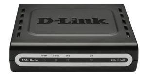 Модем D-Link &amp;lt;DSL-2500U/BRU/DB&amp;gt; ADSL2/2+ Ethernet Router (1UTP, 10/100Mbps, Annex B)