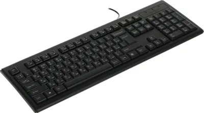 Клавиатура A4TECH KR-83, USB, черный [kr-83 black]