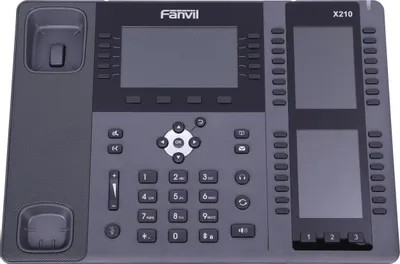 IP телефон Fanvil X210 черный