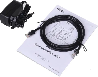 IP телефон Fanvil X210 черный