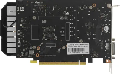 Видеокарта 4GB AFOX Geforce GTX1650 SUPER 4GB GAMING GDDR6 128Bit DP DVI/HDMI ATX Dual Fan (AF1650S-4096D6H1-V2/V4) RTL
