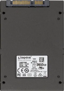 SSD накопитель Kingston A400 SA400S37/960G 960ГБ, 2.5&quot;, SATA III, SATA