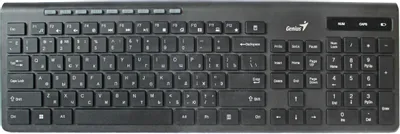 Клавиатура Genius SlimStar 7230, USB, Радиоканал [31310021402]