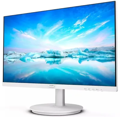 Монитор 23.8&amp;quot;  PHILIPS 241V8AW белый (1920x1080, IPS, 75Hz, 4ms, 250cd, 1000:1, D-Sub, HDMI, Speakers 2x2W)