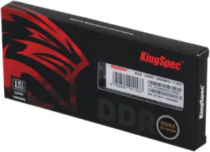 Оперативная память 8Gb KingSpec &lt;KS1600D3N13508G&gt; DDR3 SODIMM &lt;PC3-12800&gt;