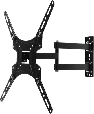 Кронштейн для телевизора Buro FL4S черный 20&amp;quot;-65&amp;quot; макс.25кг настенный поворотно-выдвижной и наклонный