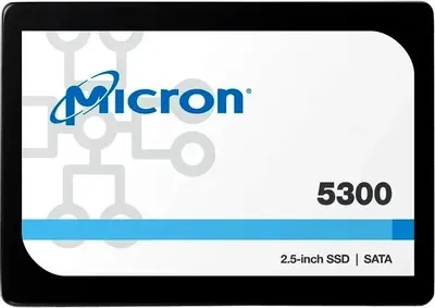 SSD накопитель Crucial 5300 Max MTFDDAK960TDT-1AW1ZABYY 960ГБ, 2.5&amp;quot;, SATA III, SATA