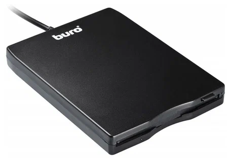 Дисковод FDD 3.5&amp;quot; Buro BUM-USB FDD 1.44Mb черный ext 3,5&amp;quot;/USB2.0/2DD-2HD/720K-1,44M