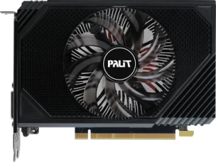 Видеокарта 6Gb &amp;lt;PCI-E&amp;gt; GDDR6 Palit &amp;lt;RTX3050 StormX OC 6Gb&amp;gt; (RTL) DVI+HDMI+DP &amp;lt;GeForce RTX3050&amp;gt;