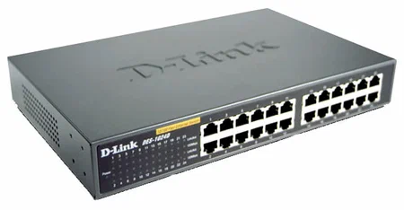 Коммутатор D-Link &amp;lt;DES-1024D/E&amp;gt;  Fast E-net Switch 24-port (24UTP, 10/100Mbps)