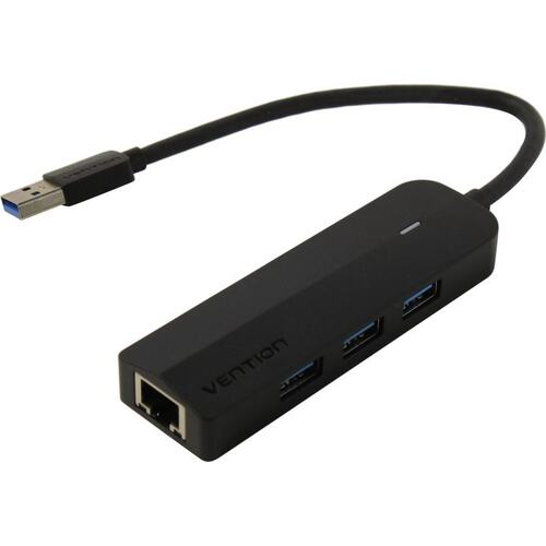 Внешняя сетевая карта Vention &amp;lt;CHNBB&amp;gt; адаптер USB3.0 --&amp;gt; UTP 1000Mbps + 3-port USB3.0 Hub
