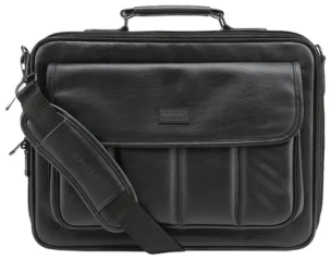 Сумка для ноутбука Sumdex CKN-002 Notebrief (кожзаменитель, черная, 39.5х28х11.5 см)
