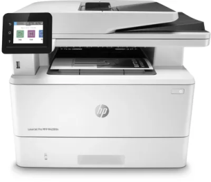 МФУ лазерный HP LaserJet Pro M428fdn черно-белая печать, A4, цвет белый