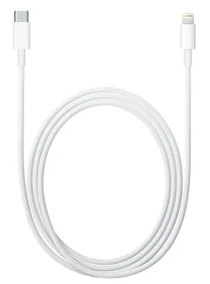 Кабель Apple Lightning 8-pin MFI - USB Type C белый 2 м круглый MKQ42ZM/A//MQGH2ZM/A//MKQ42AM/A
