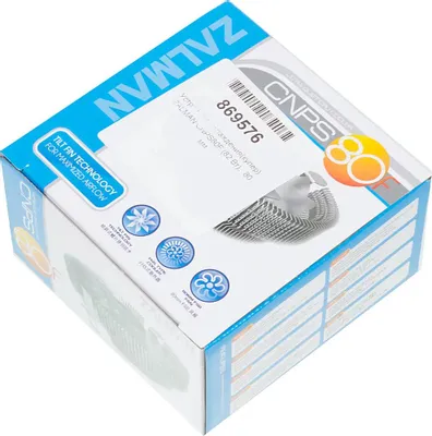 Устройство охлаждения(кулер) ZALMAN &amp;lt;CNPS80F&amp;gt; (TDP 82W, 3пин, 775/1155/754-AM2/AM3/FM1/FM2+ (23.8 дБ, 2500 об/м, Al)