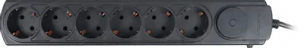 Сетевой фильтр 5,0м Ippon BK-252  ( 6 розеток ) черный