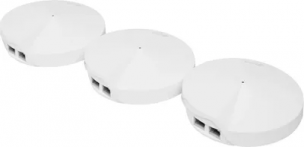 Бесшовный Mesh роутер TP-Link Deco M5(3-Pack) AC1300 Whole-Home Wi-Fi System, Qualcomm, Dual-Band, 802.11ac/a/b/g/n, Bluetooth 4.2, 2 Gigabit Ethernet Ports, 1 USB Type-C P