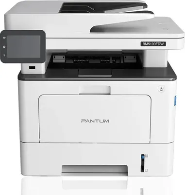 МФУ лазерный Pantum BM5100FDW черно-белая печать, A4, цвет белый