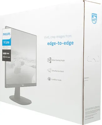 Монитор 23.8&amp;quot;  PHILIPS 243V7QDAB (1920x1080, IPS, 5 мс, 10M:1, 250 кд/м2, D-Sub, DVI, HDMI, 2 x 2 Вт)