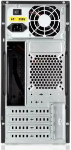 Корпус MiniTower Case Foxline FL-702 &amp;lt;FL-702-FZ450-U32&amp;gt;, mATX, 1x5.25EXT, 1x3.5EXT, 2x3.5INT, 2xUSB3.0, HDA, w/o FAN, w/450W ATX PSU, w/1.2m EU pwr cord