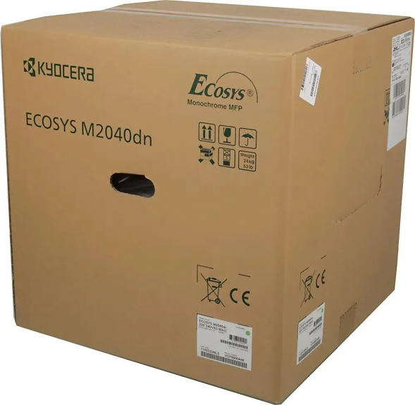 МФУ лазерный Kyocera Ecosys M2040DN черно-белая печать, A4