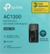 Wi-Fi адаптер TP-LINK Archer T3U USB 3.0