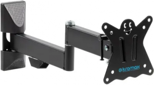 Кронштейн для телевизора Kromax CASPER-104 черный for TV 10&amp;quot;-32&amp;quot;, wall, 5D, max 15 kg, поворот и наклон