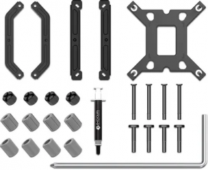 Устройство охлаждения Cooler ID-Cooling IS-55 BLACK LGA1700/1200/115X/AM5/AM4 низкопрофильный высота 55mm