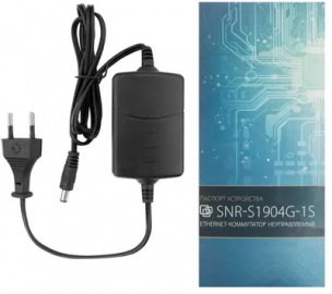 Коммутатор SNR-S1904G-1S, неуправляемый