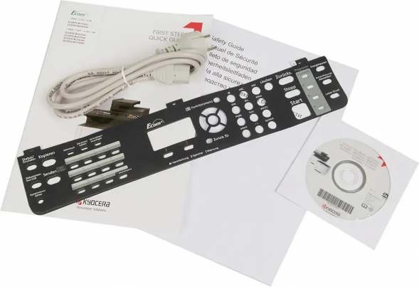 МФУ лазерный Kyocera Ecosys M2135DN черно-белая печать, A4