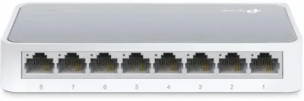 Коммутатор TP-LINK TL-SF1008D, неуправляемый