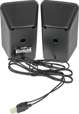 Колонки SVEN 312, чёрный, USB, акустическая система 2.0, мощность 2х2 Вт(RMS)