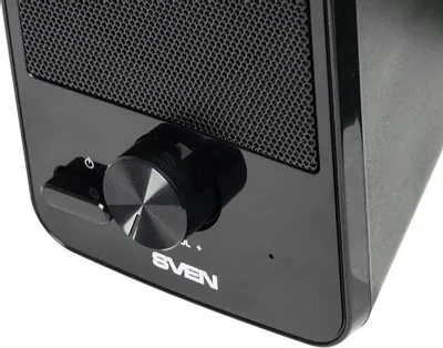 Колонки SVEN 312, чёрный, USB, акустическая система 2.0, мощность 2х2 Вт(RMS)