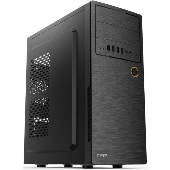 Корпус CBR ATX Miditower E180 без БП черный (PCC-ATX-E180-USB32-USB22-WPSU)