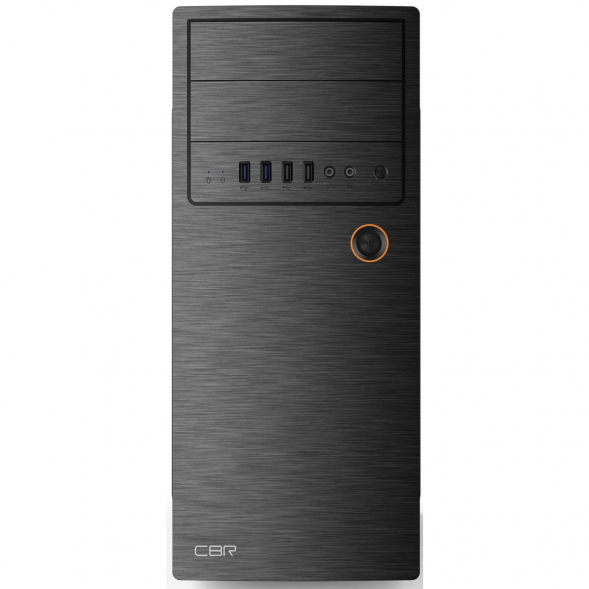 Корпус CBR ATX Miditower E180 без БП черный (PCC-ATX-E180-USB32-USB22-WPSU)
