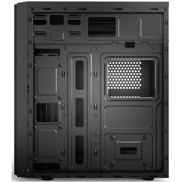 Корпус CBR ATX Miditower E180 без БП черный (PCC-ATX-E180-USB32-USB22-WPSU)