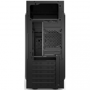 Корпус CBR ATX Miditower E180 без БП черный (PCC-ATX-E180-USB32-USB22-WPSU)