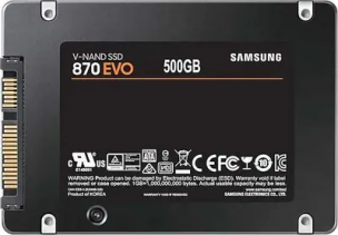 SSD накопитель Samsung 870 EVO MZ-77E500BW 500ГБ, 2.5&quot;, SATA III, SATA