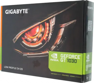 Видеокарта 2Gb &amp;lt; PCI-E &amp;gt; GDDR4  GIGABYTE GV-N1030D4-2GL (RTL) DVI+HDMI &amp;lt; GeForce® GT1030 &amp;gt;