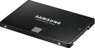 SSD накопитель Samsung 870 EVO MZ-77E1T0BW 1ТБ, 2.5&quot;, SATA III, SATA