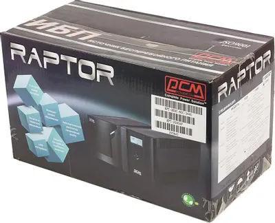 Источник бесперебойного питания 2000VA Powercom RAPTOR RPT-2000AP 1200Вт 2000ВА