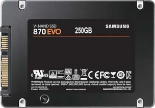 SSD накопитель Samsung 870 EVO MZ-77E250BW 250ГБ, 2.5&quot;, SATA III, SATA