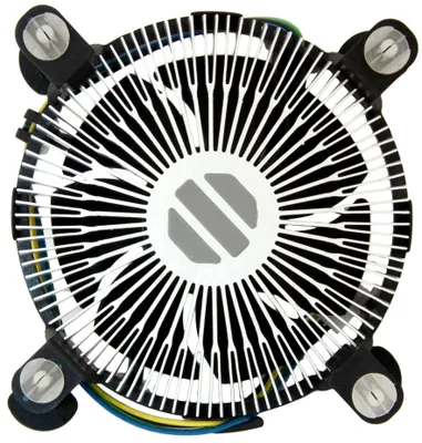 Вентилятор Intel Cooler (4пин, 1150/­1155/­1156/­1200, Cu+­Al) Low Profile