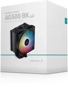 Устройство охлаждения(кулер) DeepCool AG500 Bk ARGB, 120мм, Ret
